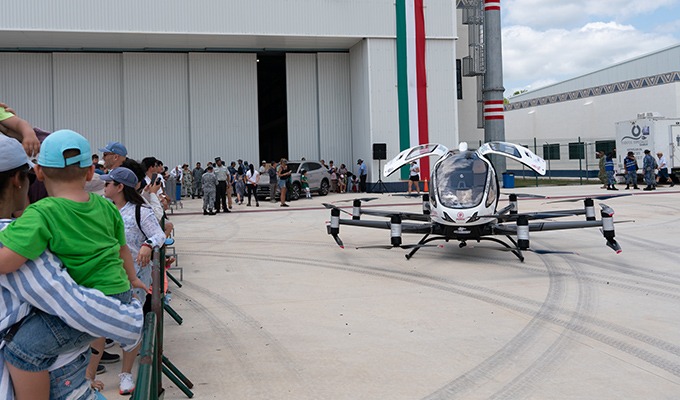 EHang eyes Mexico tourism market with pilotless eVTOL flights