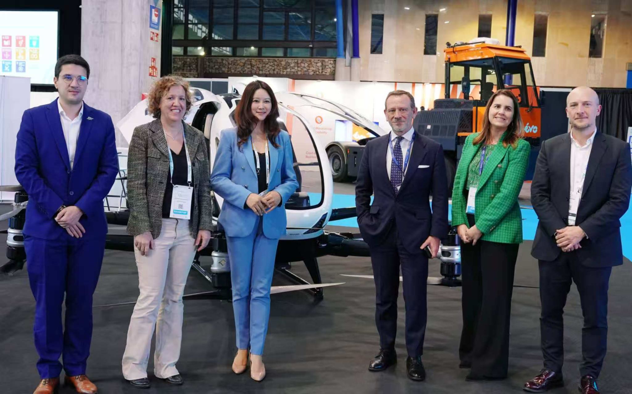 EHang Presents its Autonomous EH216-S eVTOL at eMobility Expo 2026 in Malaga