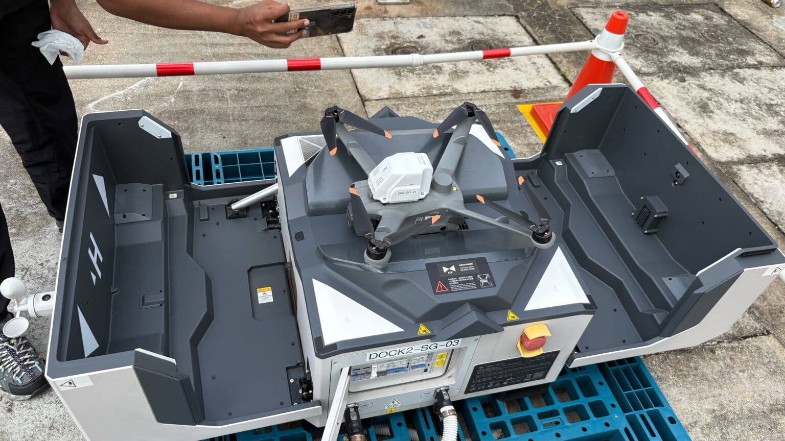 Skyports Deploys Autonomous Drones in Singapore for Port Security